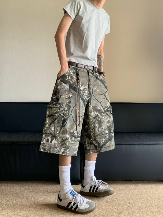 Camo Jorts