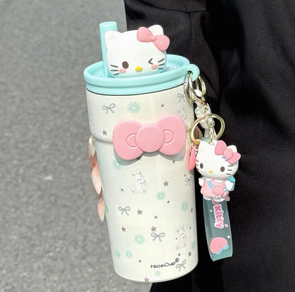 Uni Pandaa Blue Kitty Tumbler