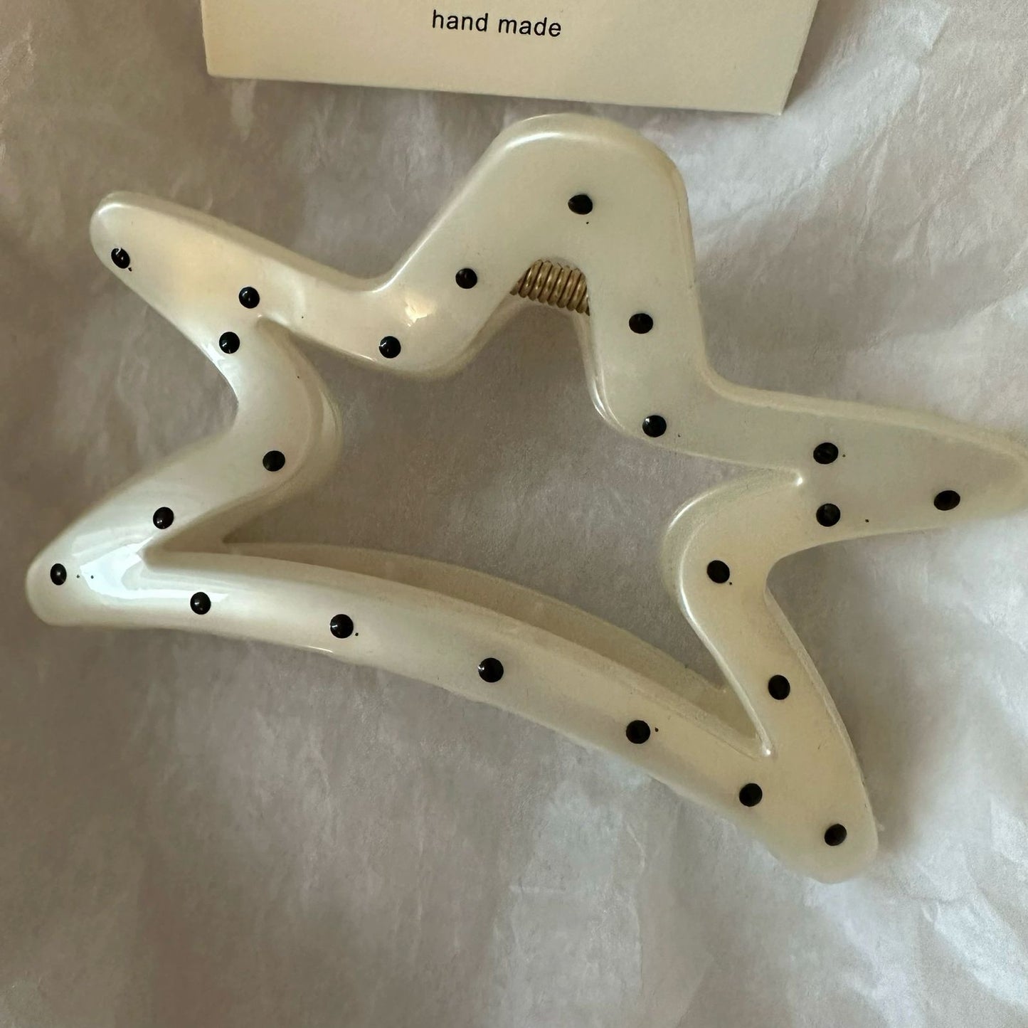 Polka Dot Hair Clips