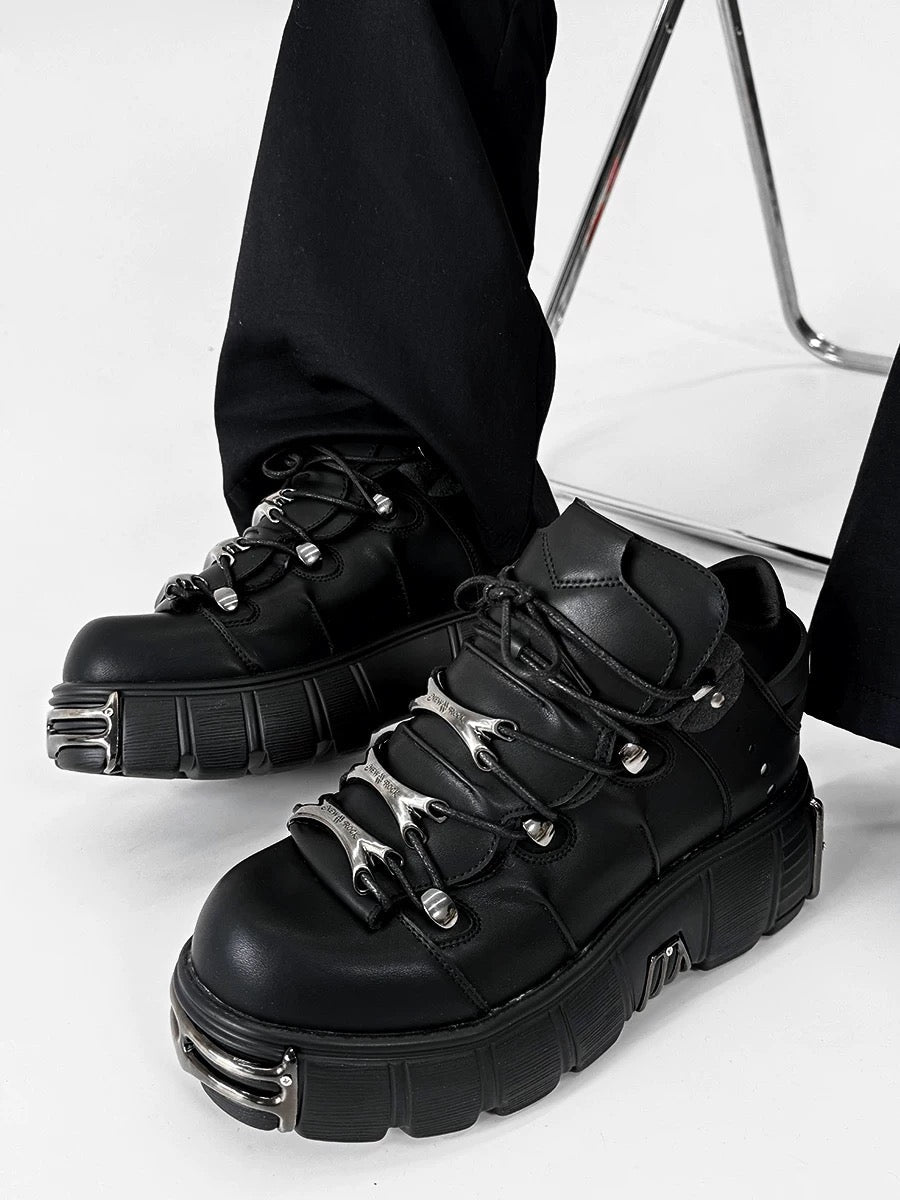 Uni Pandaa Shadow core Platform Shoes