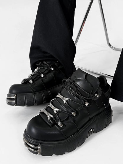 Uni Pandaa Shadow core Platform Shoes