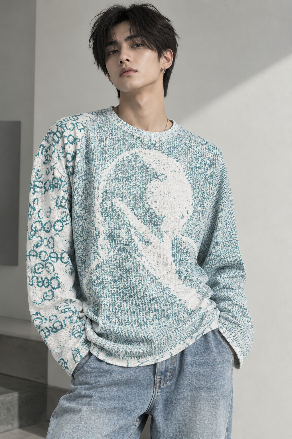 Uni Pandaa Knitted Tee