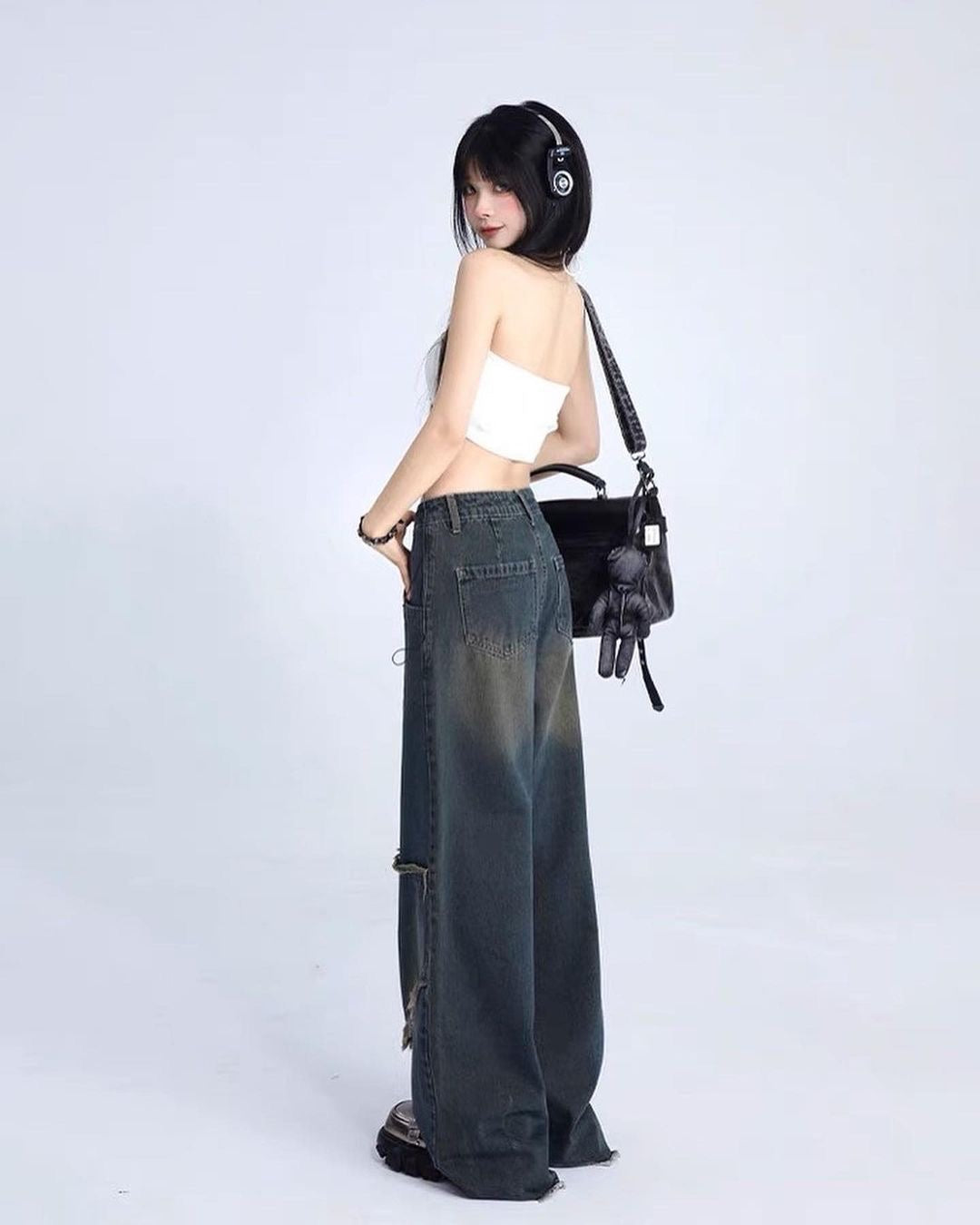 Uni Pandaa Starlight Y2K Jeans
