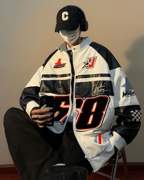 Uni Pandaa Classy Biker Jacket