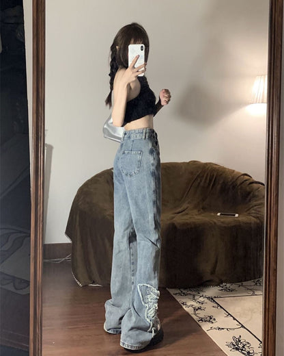 Uni Pandaa Y2K Classy Jeans