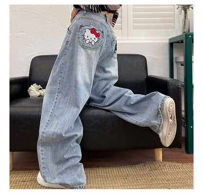 Uni Pandaa Cute Kitty Jeans