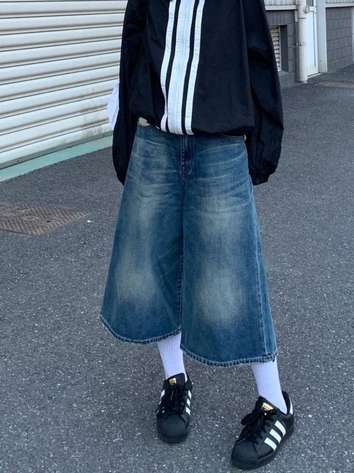 Uni Pandaa Washed Denim Jeans