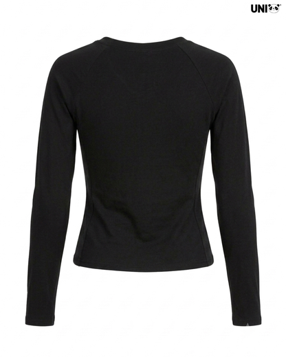 Uni Pandaa Phantom Muse Graphic Fitted Full Sleeve Top