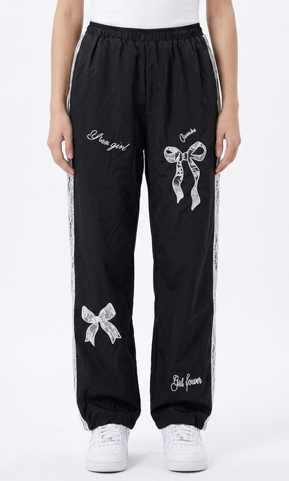 Uni Pandaa Ribbon Muse Track Pants