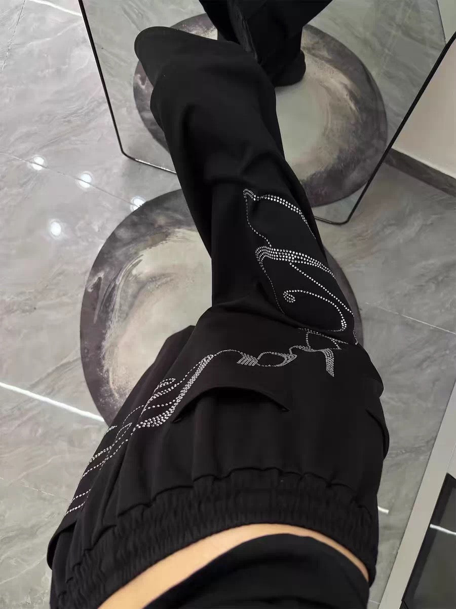 Uni Pandaa Noir Glam Baggy Pant