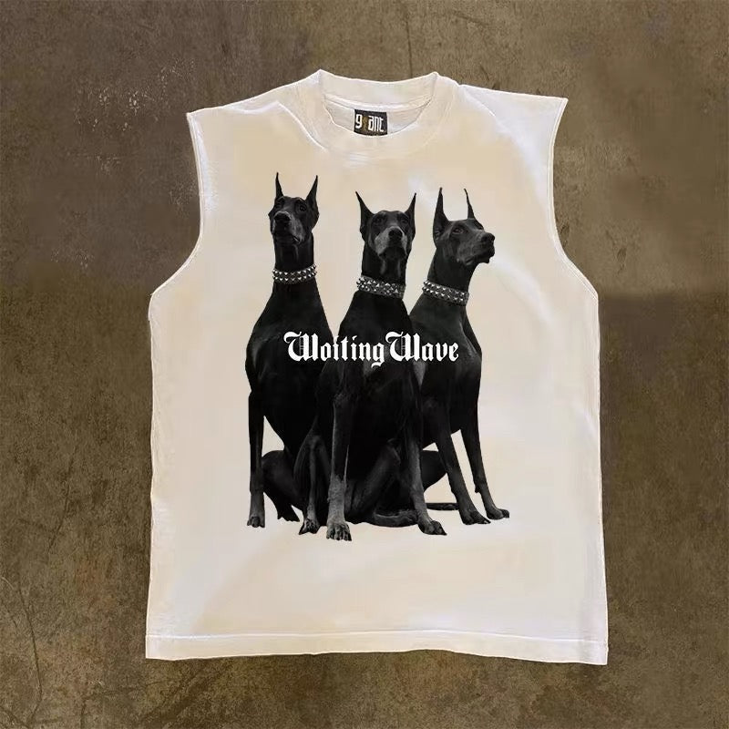 Uni Pandaa Classy Sleeveless T-Shirt