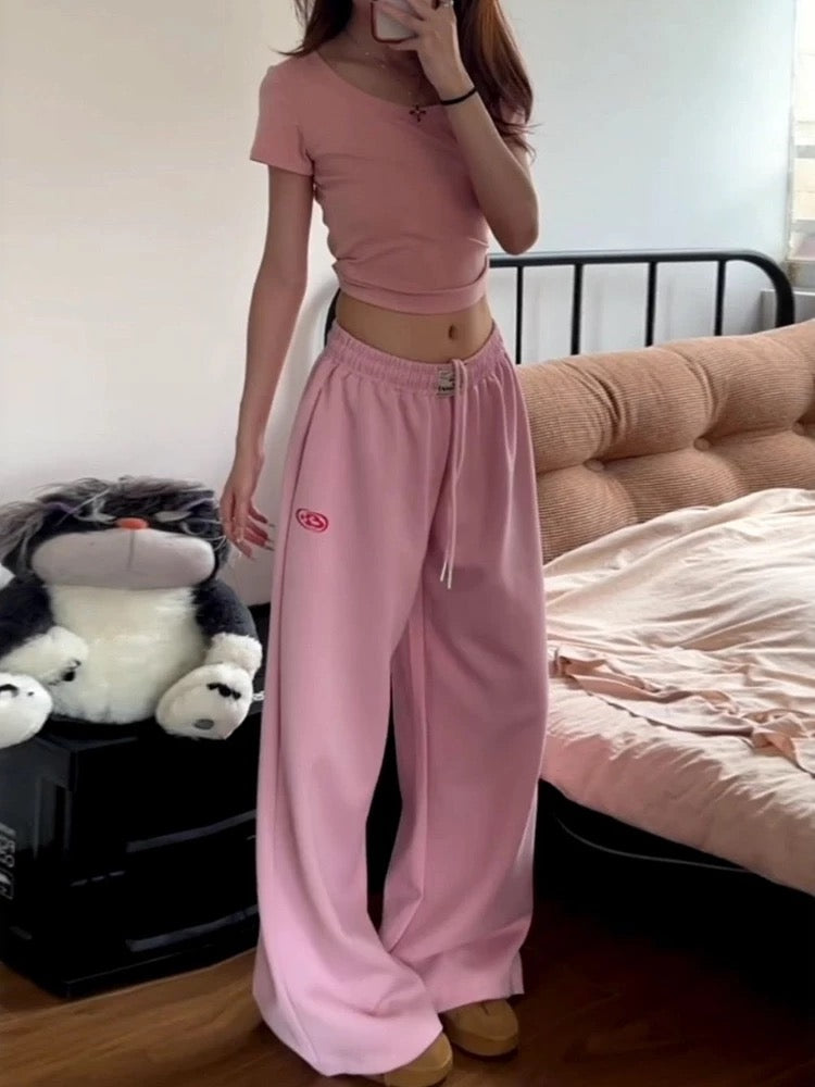 Uni Pandaa Sweet Crush Baggy Pants