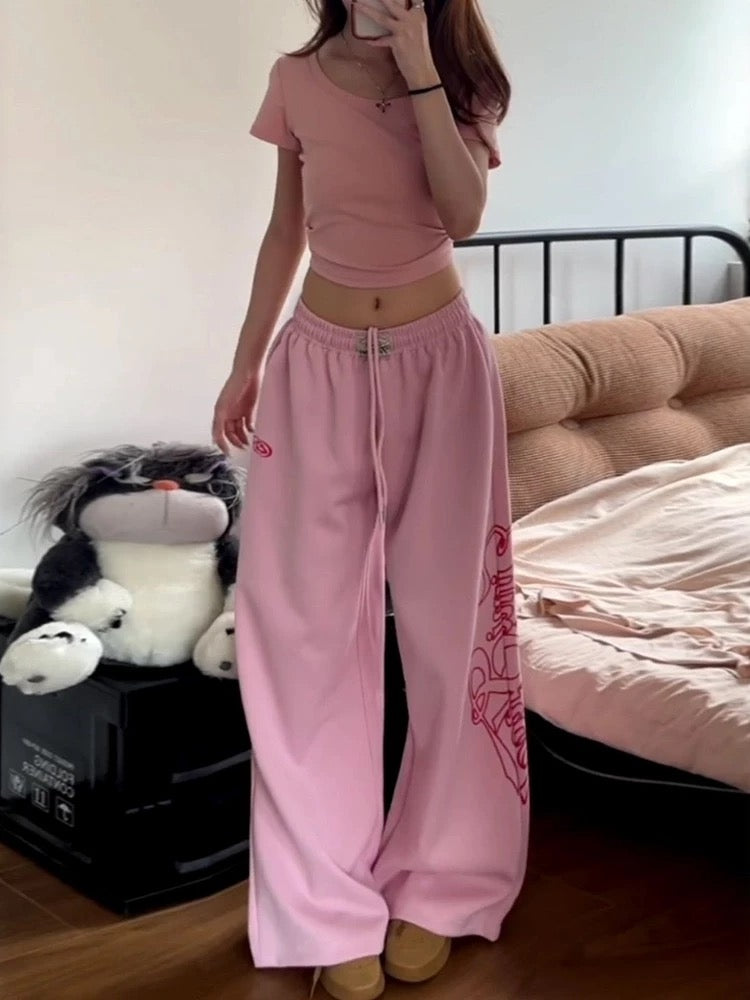 Uni Pandaa Sweet Crush Baggy Pants