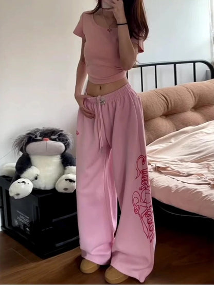 Uni Pandaa Sweet Crush Baggy Pants