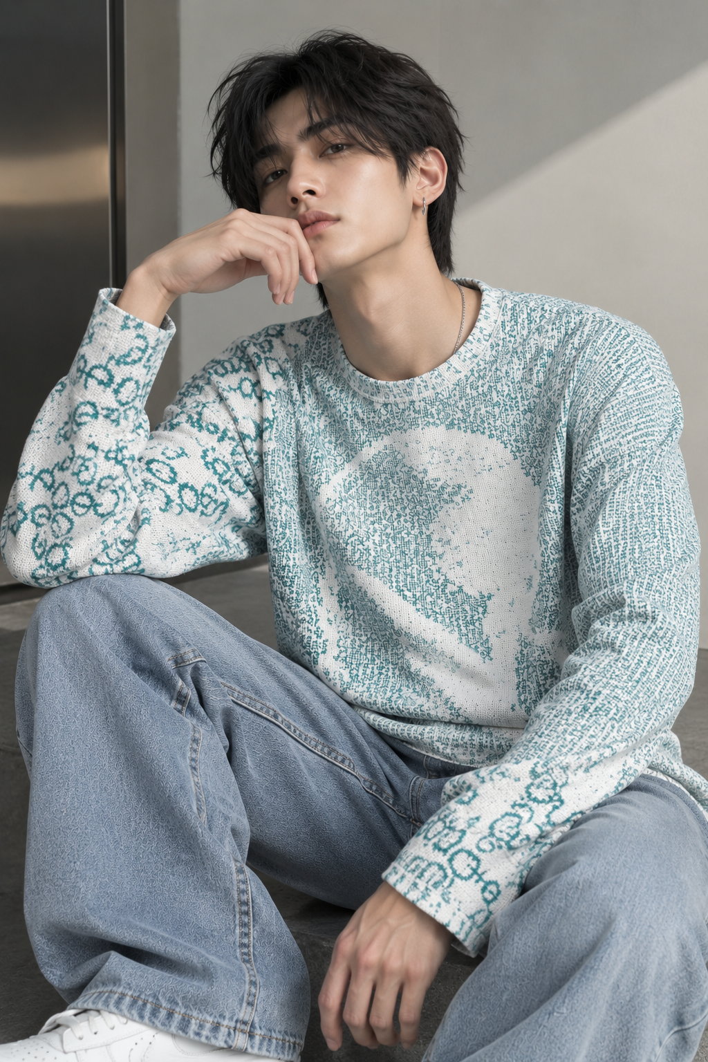 Uni Pandaa Knitted Tee
