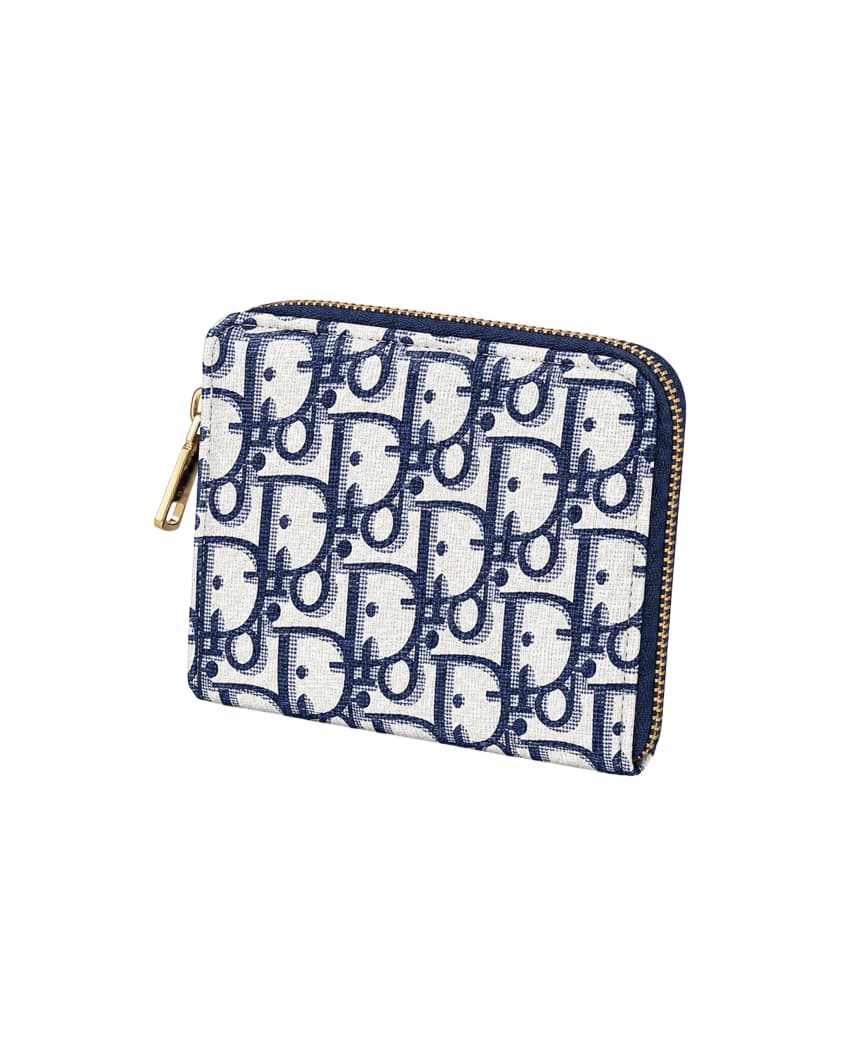 Uni Pandaa Monogram Zip Wallet