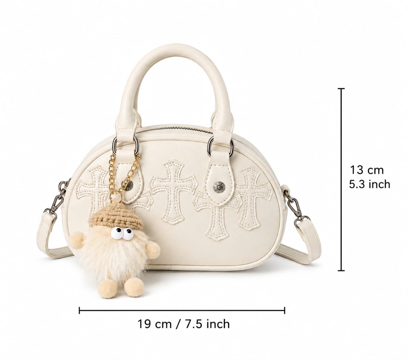 Uni Pandaa Gothic Mini Luxe Handbag