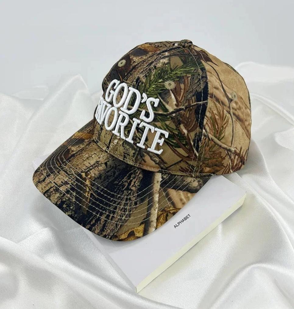 UNI PANDAA Camo Street Cap – God’s Favorite Edition