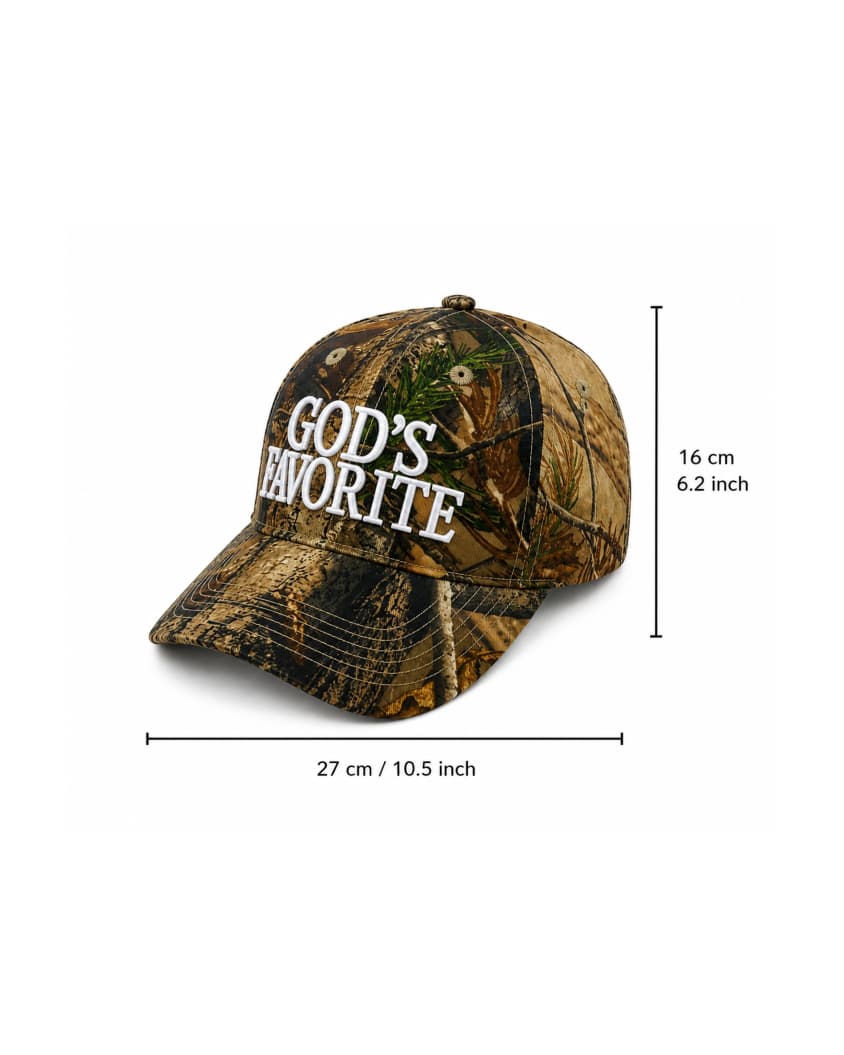 UNI PANDAA Camo Street Cap – God’s Favorite Edition