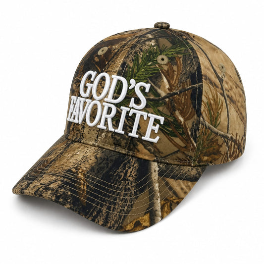 UNI PANDAA Camo Street Cap – God’s Favorite Edition