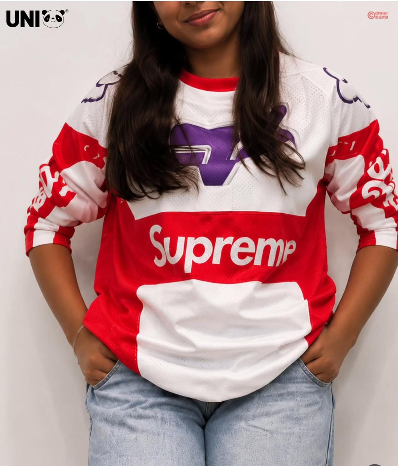 Uni Pandaa Velocity Moto Jersey
