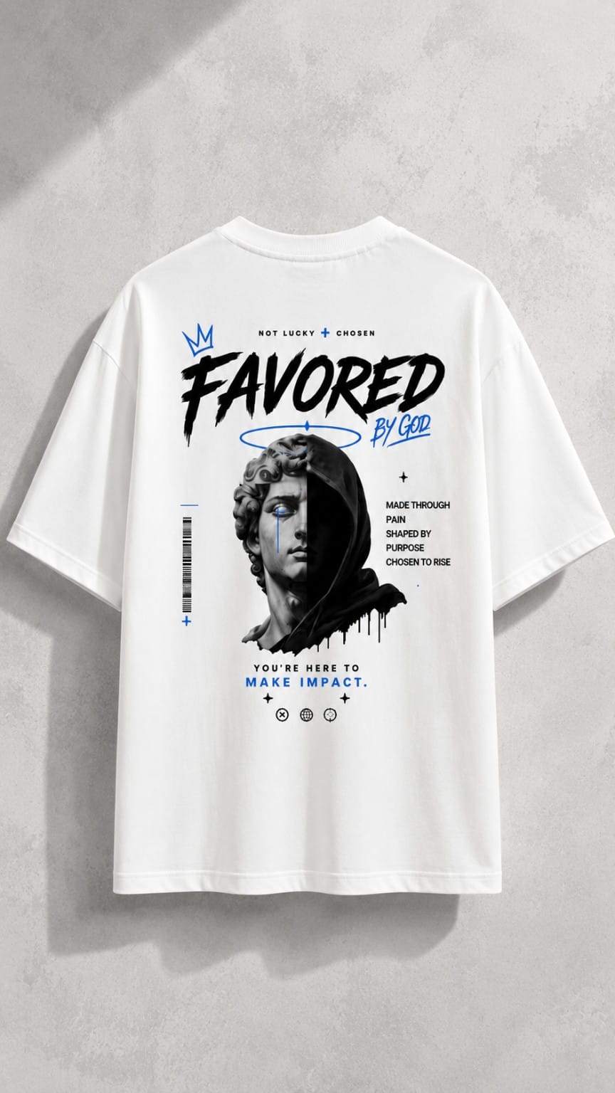 Uni Pandaa Favored By God Tee