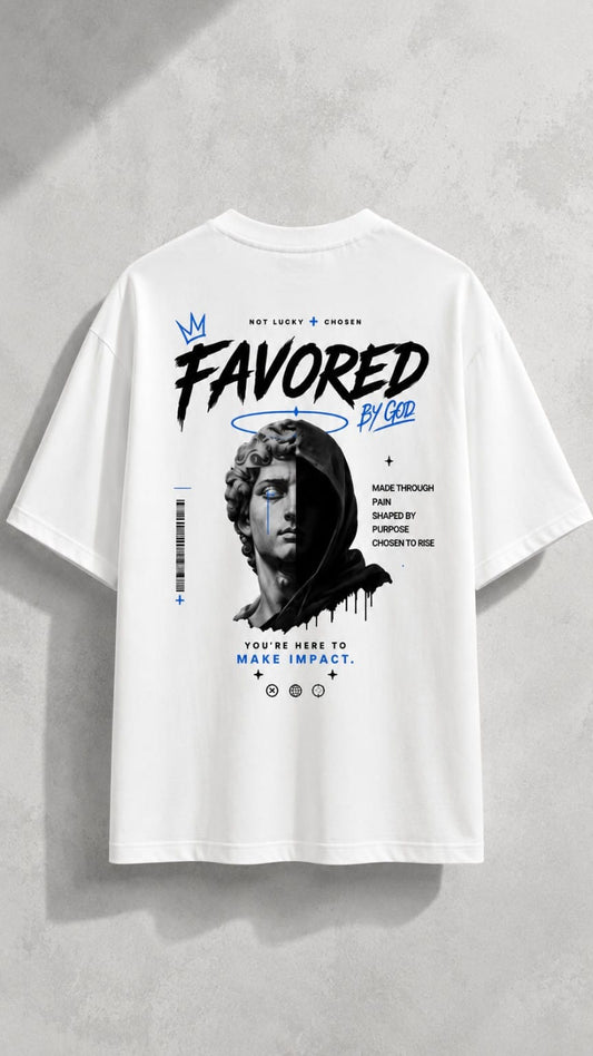 Uni Pandaa Favored By God Tee