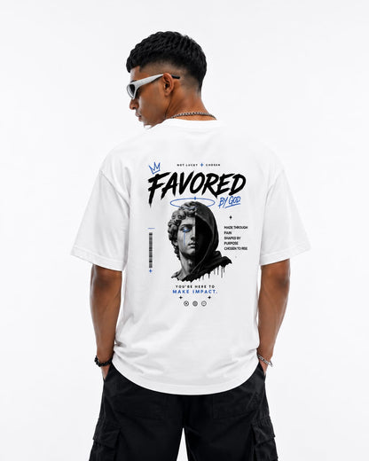 Uni Pandaa Favored By God Tee