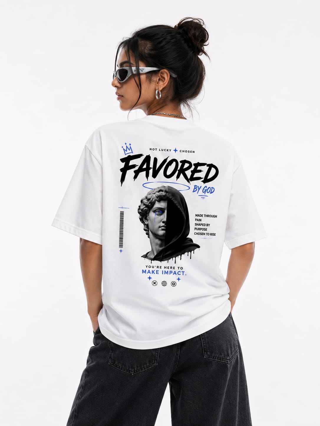 Uni Pandaa Favored By God Tee