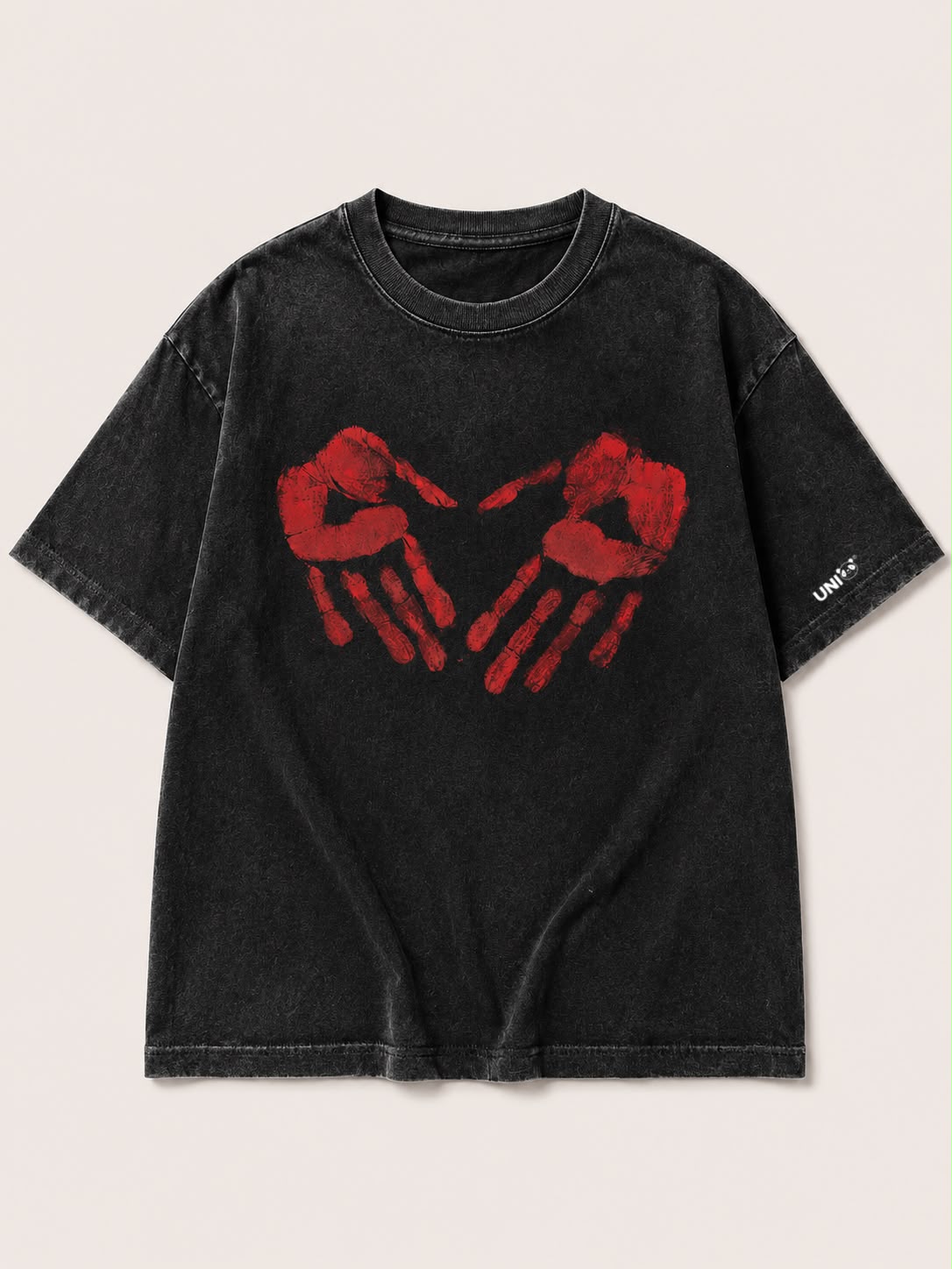 Uni Pandaa Bleeding Heart Tee