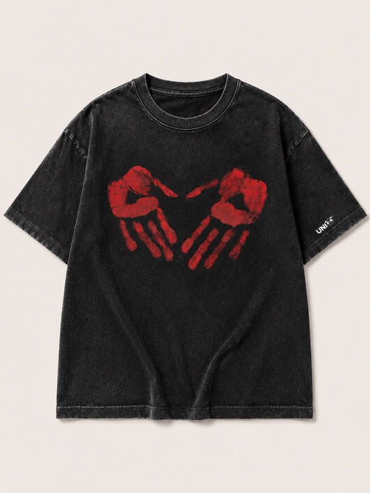 Uni Pandaa Bleeding Heart Tee