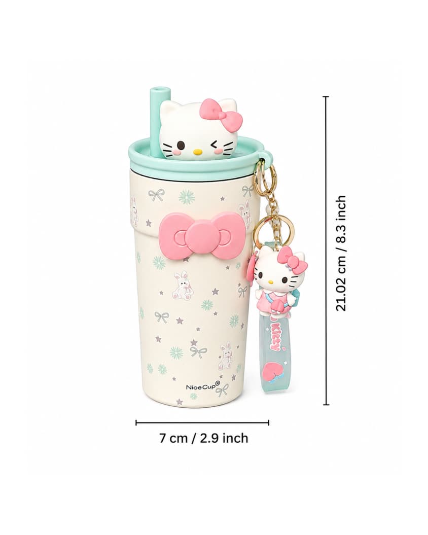 Uni Pandaa Blue Kitty Tumbler