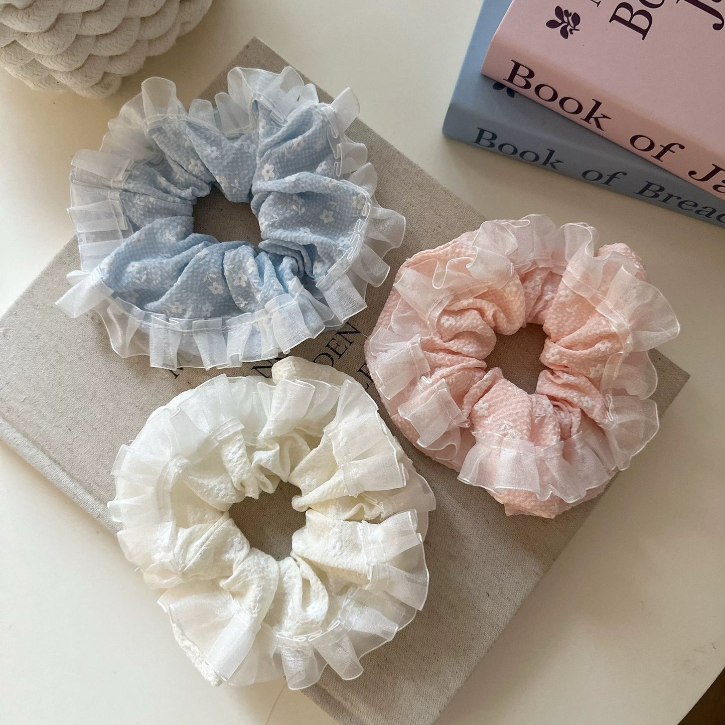 Flower Lace Hair Ribbon