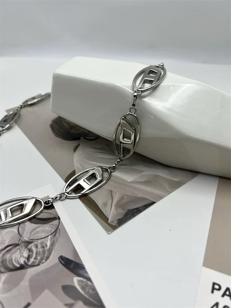 Retro Silver Metal Waist Chain