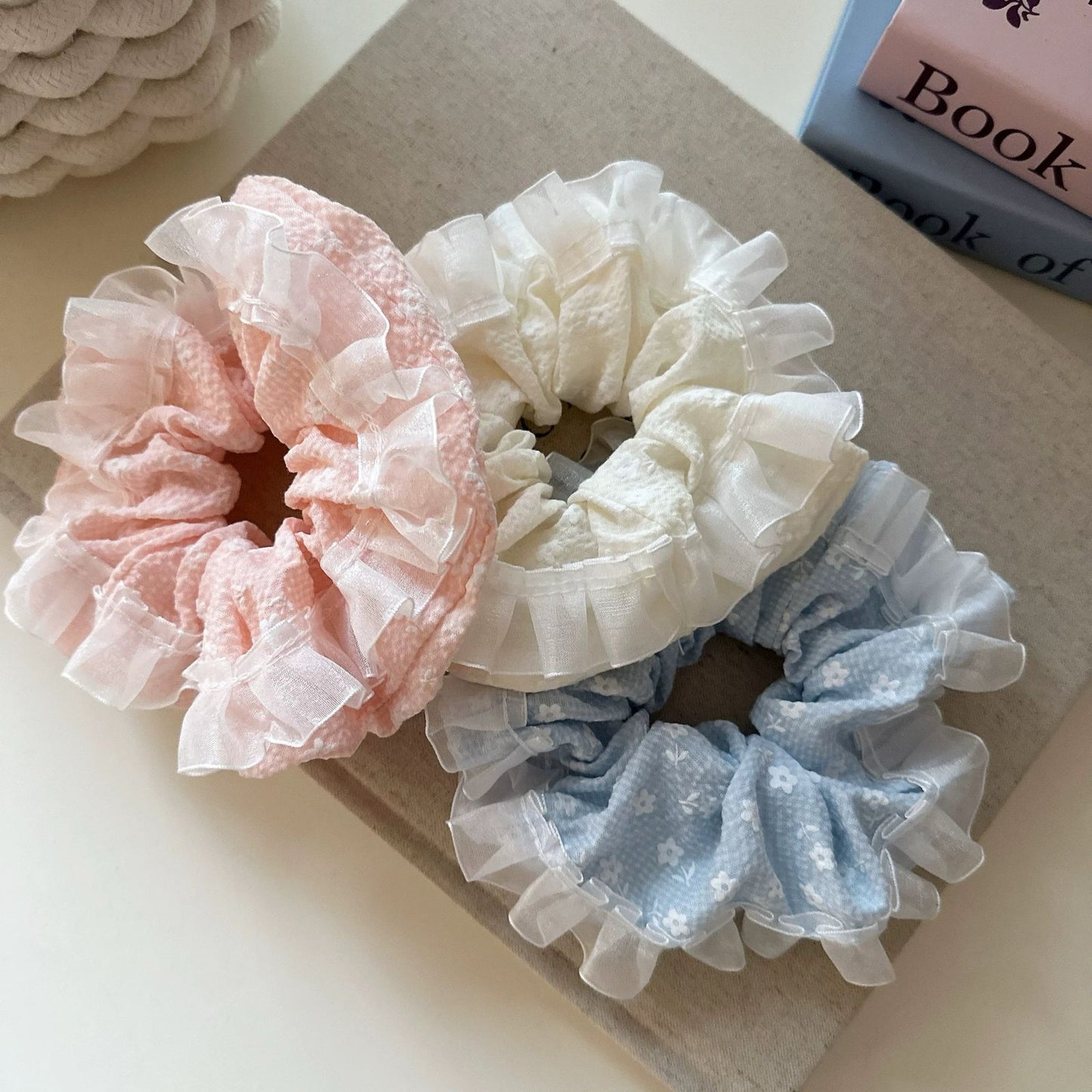 Flower Lace Hair Ribbon