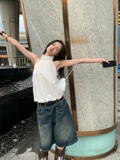 Uni Pandaa Star Pocket Jorts