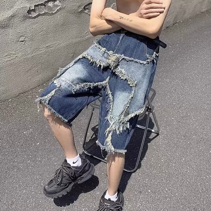 Uni Pandaa Starlight Denim Jorts