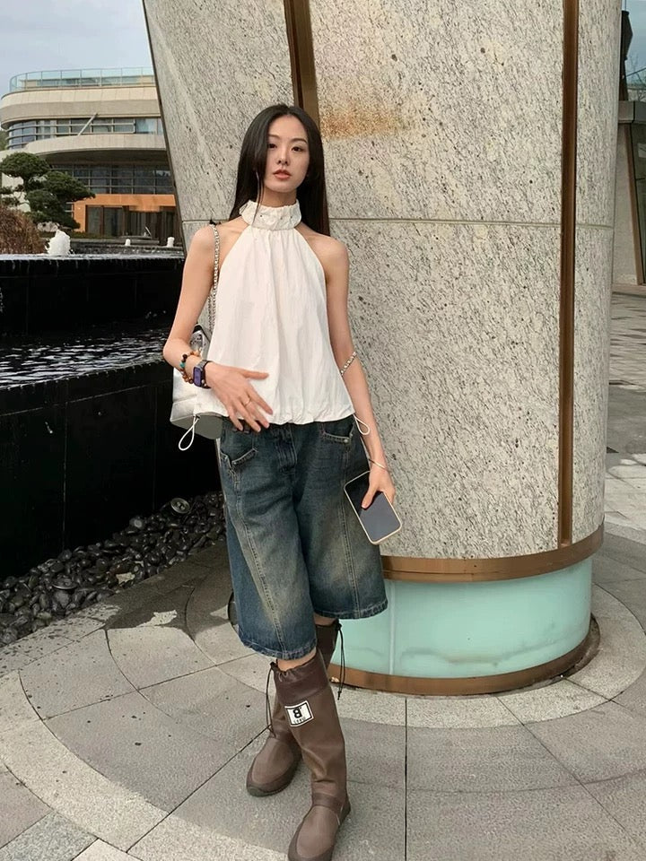 Uni Pandaa Star Pocket Jorts