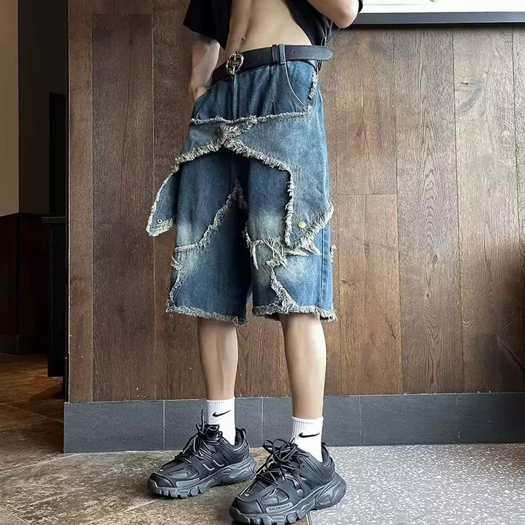 Uni Pandaa Starlight Denim Jorts